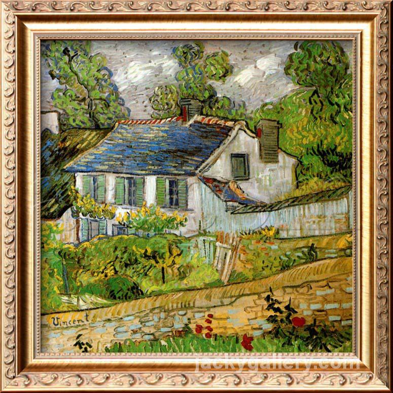 Maison a Auvers, Van Gogh painting